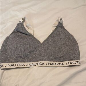 Nautica Women's Heather Gray Bralette